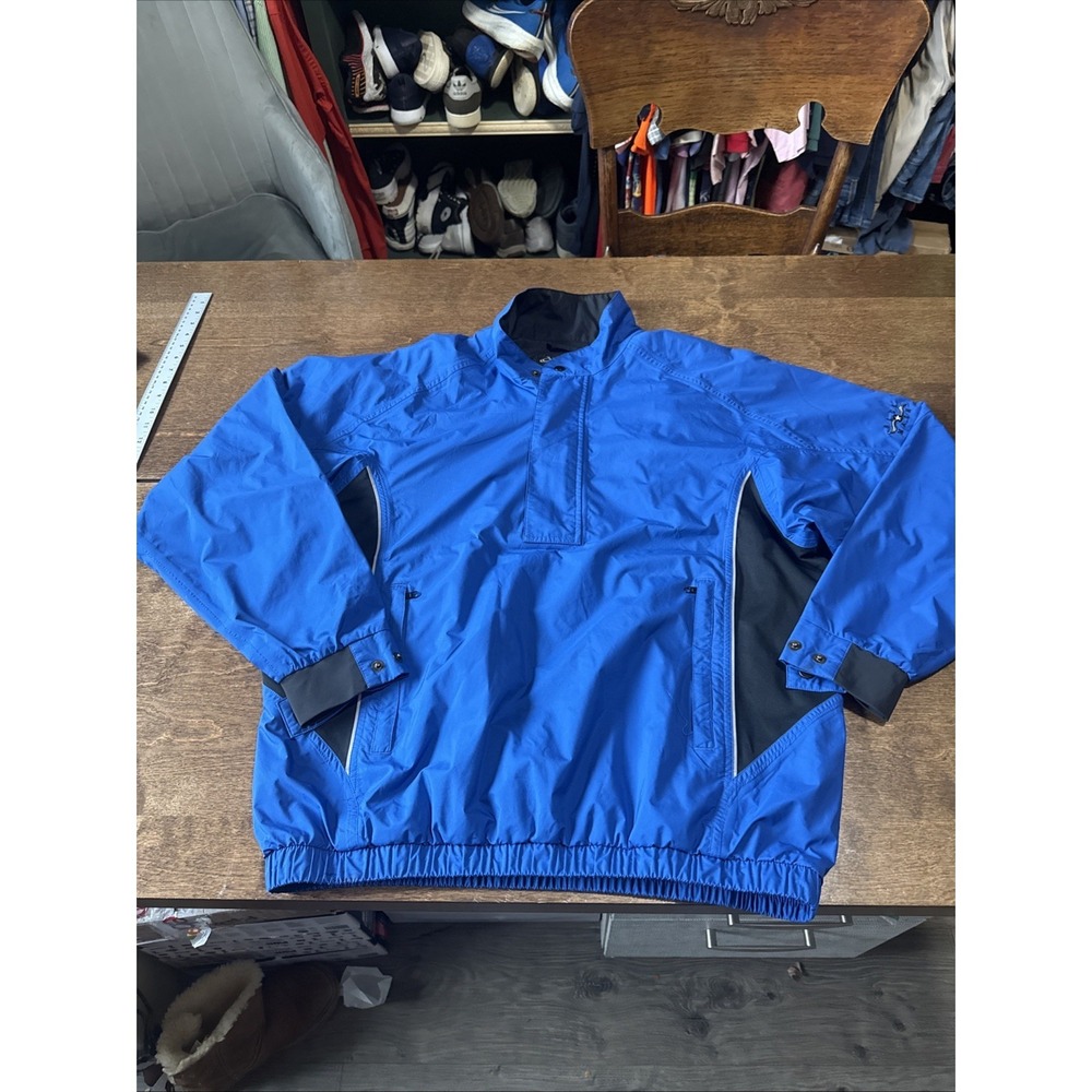 Footjoy Dry Joys Pullover Two Tone Golf Jacket Men's Size M